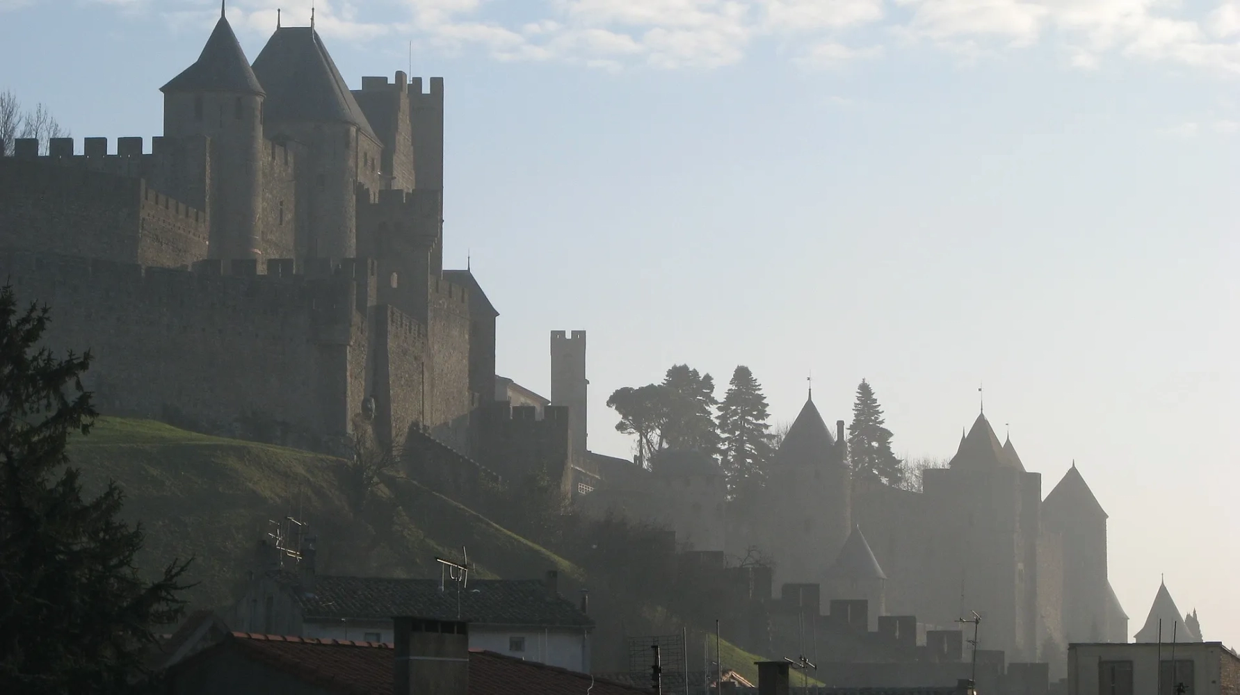 The city of Carcassonne