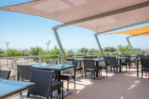 The panoramic restaurant